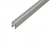 Hliníkový profil H, 10x8,9x1,5mm, 100cm, stříbrný elox