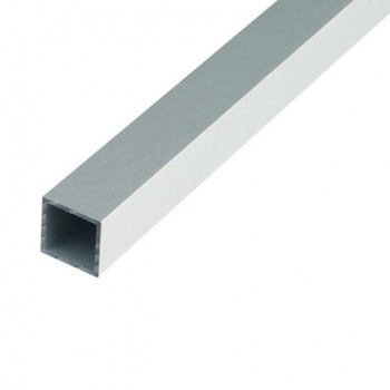 Hliníkový profil A0, 25x25x1,5mm, 100cm, stříbrný