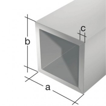 Hliníkový profil A0, 20x20x1,5mm, 100cm, stříbrný