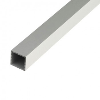 Hliníkový profil A0, 25x25x1,5mm, 100cm, stříbrný elox