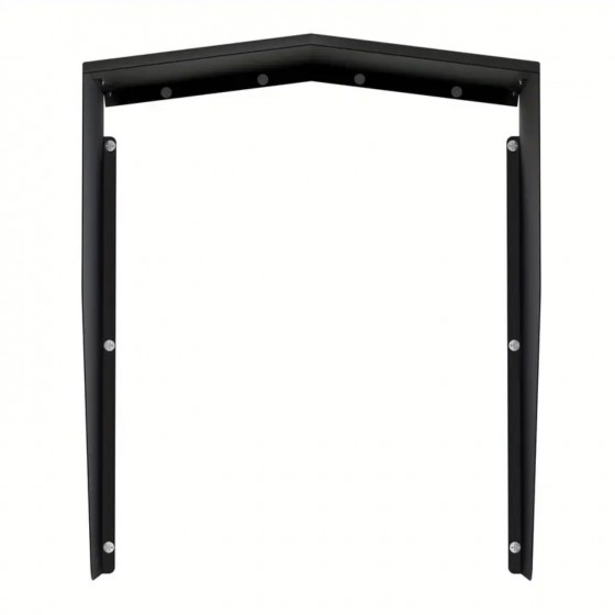 Stříška pro automatická dvířka kurníku s boční ochranou pro dvířka i vchod, povětrnostně odolná z kovu 40 x 25 x 45 cm Stříška pro automatická dvířka kurníku s boční ochranou pro dvířka i vchod, povětrnostně odolná z kovu 40 x 25 x 45 cm