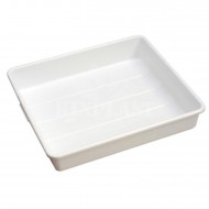 Trusník - plastová vana 50 x 55 x 10 cm, pevný trusník dodáváme v barvě bílé a šedé