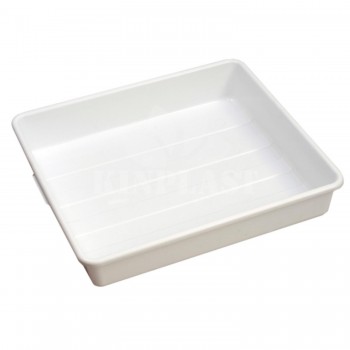 Trusník - plastová vana 50 x 55 x 10 cm, pevný trusník dodáváme v barvě bílé a šedé