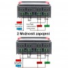 Digitální termostat STC 3028 s externím senzorem teploty a vlhosti, 230 V