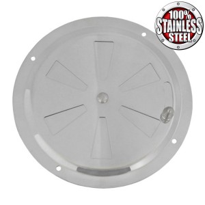 Nerezová uzavíratelná kulatá větrací mřížka 102 mm Nerezová uzavíratelná kulatá větrací mřížka 102 mm