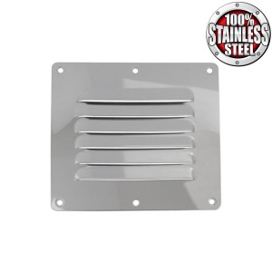 Nerezová větrací mřížka 127 x 116 mm Nerezová větrací mřížka 127 x 116 mm