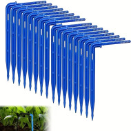 Zavlažovací jehla, 10x kapkovací jehla ke kořenům 10 cm, bez regulovaného výtoku, připojení na hadičky 4/7mm