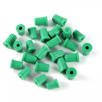 Univerzální záslepka, gumová záslepka pro 6 mm vývod, využijte pro rozbočovače, 10 kusů v balení