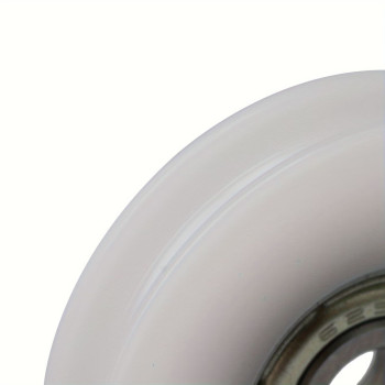 Kladky pro otvírač dveří kurníku s ložiskem 30 mm, 4 kusy  + nerezové šrouby pro vedení šňůrky pro padací dvířka