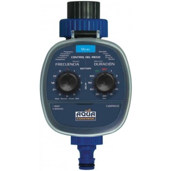 Zavlažovací hodiny analogové Aqua Control,2x 1,5V AAA baterie, tlak 1,0 až 8,0 barů