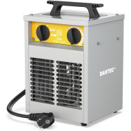 Elektrické topidlo 2000 W Dahtec, topný ventilátor, vytápění skleníků a zimních zahrad s termostatem, 3 stupně výkonu Elektrické topidlo 2000 W Dahtec, topný ventilátor, vytápění skleníků a zimních zahrad s termostatem, 3 stupně výkonu