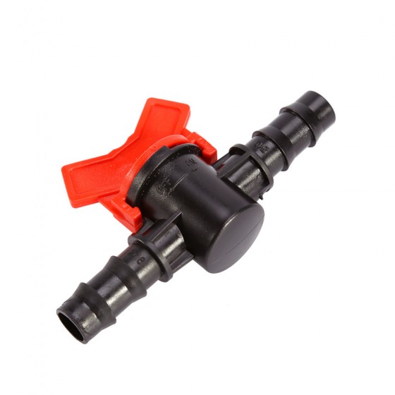 Konektor - vodní ventil 16mm pro distribuční a kapkovací hadice